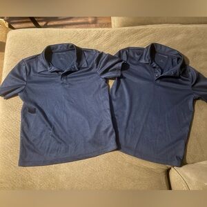 Port Authority Dark Blue Polo Shirts